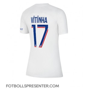 Paris Saint-Germain Vitinha Ferreira #17 Tredje Matchtröja Dam 2022-23 Kortärmad